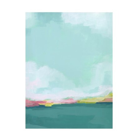 June Erica Vess 'Island Horizon I' Canvas Art,18x24